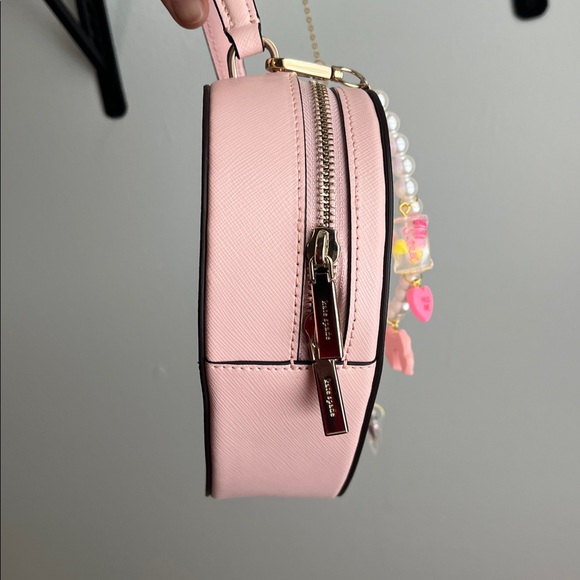 Kate Spade Blush Pink Heart Mini Crossbody Bag - Picture 3 of 12